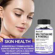 Multivitamins - Skin Liver Health Support Bunkell Boost - nutriamazonia