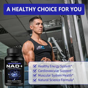 NAD Nicotinamide Riboside - Boosts Cellular Energy Adults - nutriamazonia