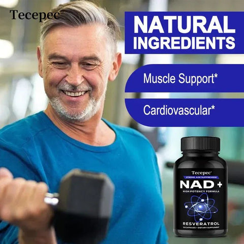 NAD Nicotinamide Riboside - Boosts Cellular Energy Adults - nutriamazonia