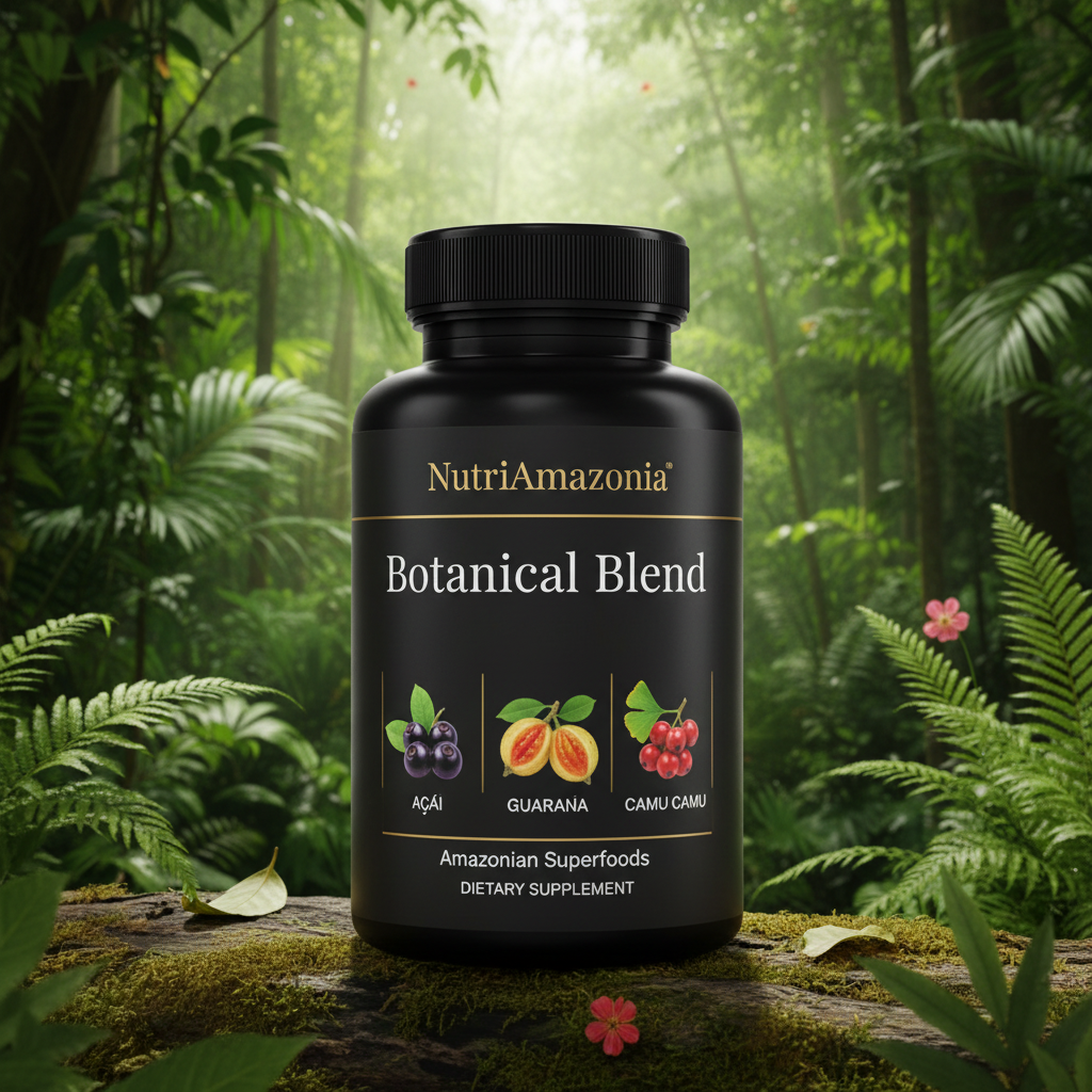 NutriAmazonia Premium Supplement Hero Images