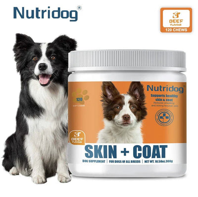 Omega 3 Dog Skin Coat - Nourishes Healthy Skin NutriDog - nutriamazonia