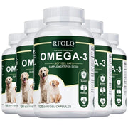 Omega-3 Dog Supplement - Hair Health And Joint Support For Vibrant Daily Activity Buporai Dogs Premium - nutriamazonia