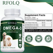 Omega-3 Dog Supplement - Hair Skin Joints Buporai Premium - nutriamazonia