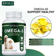 Omega-3 Dog Supplement - Hair Skin Joints Buporai Premium - nutriamazonia