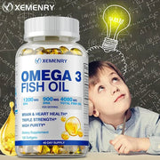 Omega 3 Fish Oil - Brain And Heart Health Support Buporai - nutriamazonia