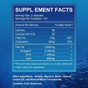 Omega 3 Fish Oil - Brain Health And Joint Support ALXFRESH - nutriamazonia