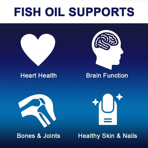 Omega 3 Fish Oil - Brain Health And Joint Support ALXFRESH - nutriamazonia