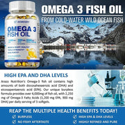 Omega 3 Fish Oil - Brain Health and Mood Support Xemenry - nutriamazonia