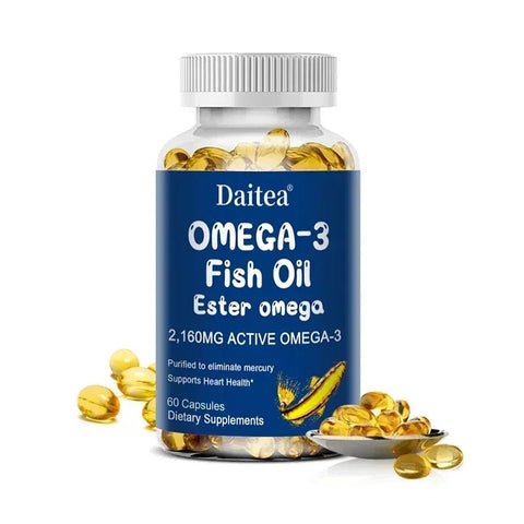 Omega 3 Fish Oil - Brain Health Daitea Adults Premium - nutriamazonia