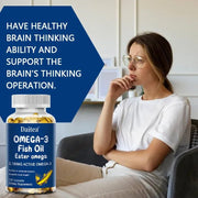 Omega 3 Fish Oil - Brain Health Daitea Adults Premium - nutriamazonia