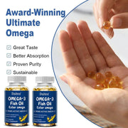 Omega 3 Fish Oil - Brain Health Daitea Adults Premium - nutriamazonia