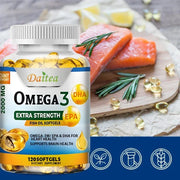 Omega-3 Fish Oil - Brain Health Support SOOMIIG Adults - nutriamazonia
