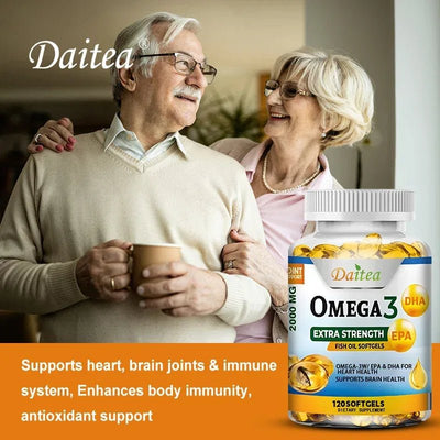 Omega-3 Fish Oil - Brain Health Support SOOMIIG Adults - nutriamazonia