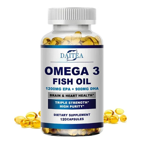 Omega 3 Fish Oil Capsules - Joint And Eye Health Daitea - nutriamazonia
