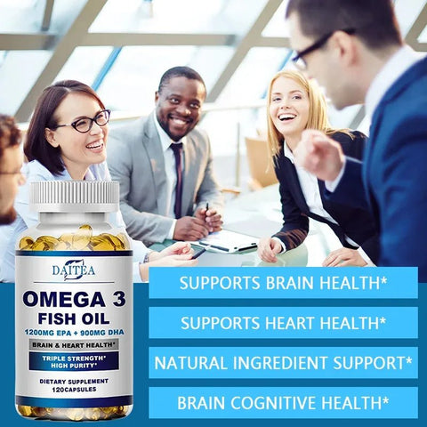 Omega 3 Fish Oil Capsules - Joint And Eye Health Daitea - nutriamazonia