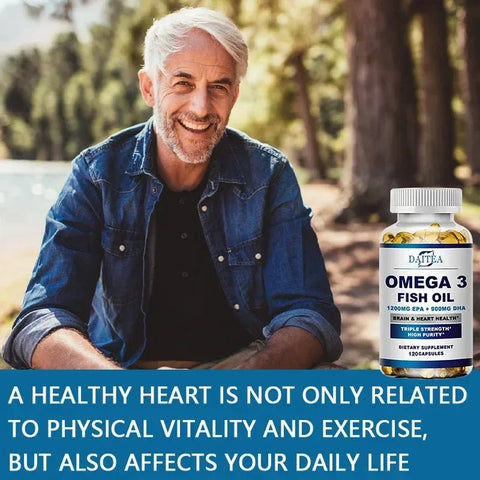 Omega 3 Fish Oil Capsules - Joint And Eye Health Daitea - nutriamazonia
