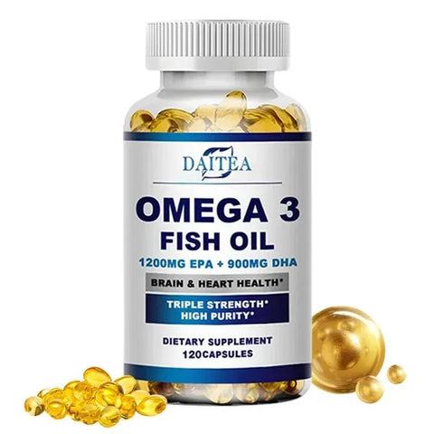 Omega 3 Fish Oil Capsules - Joint And Eye Health Daitea - nutriamazonia