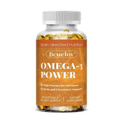 Omega 3 Fish Oil - Concentrated EPA/DHA Brain Health Bcuelov - nutriamazonia