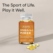Omega 3 Fish Oil - Concentrated EPA/DHA Brain Health Bcuelov - nutriamazonia