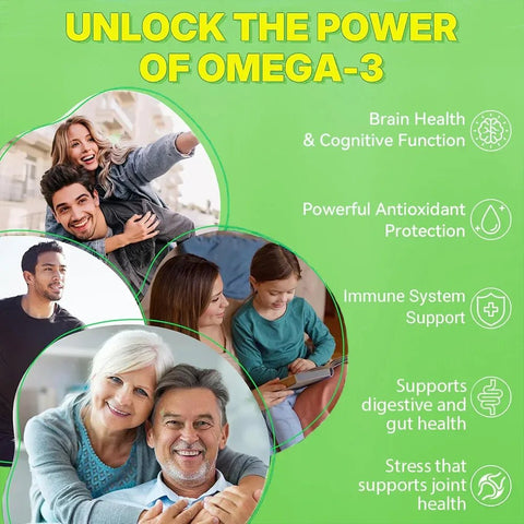 Omega-3 Fish Oil - Heart Health Support Kenofor - nutriamazonia