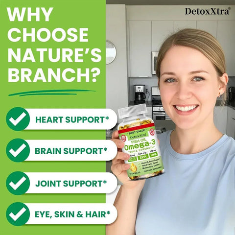 Omega-3 Fish Oil - Heart Health Support Kenofor - nutriamazonia