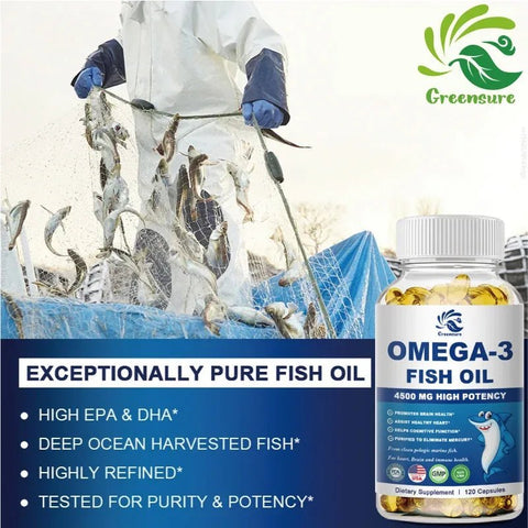 Omega-3 Fish Oil - Heart Health Support Nutriamazonia Adults - nutriamazonia
