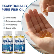 Omega-3 Fish Oil - Heart Health Support Nutriamazonia Adults - nutriamazonia