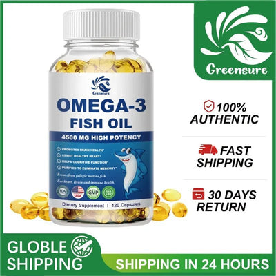 Omega-3 Fish Oil - Heart Health Support Nutriamazonia Adults - nutriamazonia