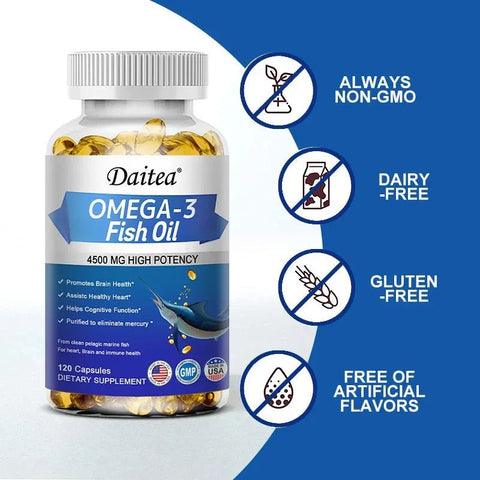 Omega-3 Fish Oil - Immune Health Nutriamazonia Adults Vital - nutriamazonia