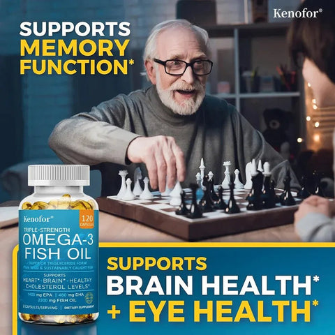 Omega 3 Fish Oil - Nervous System Health Kenofor Vital - nutriamazonia