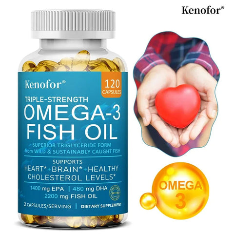 Omega 3 Fish Oil - Nervous System Health Kenofor Vital - nutriamazonia