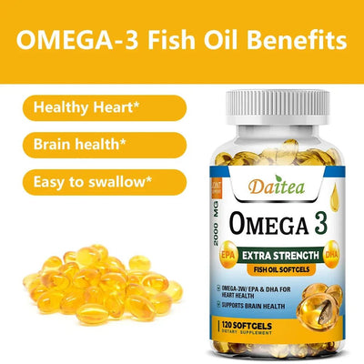 Omega 3 Fish Oil - Nervous System Support Daitea - nutriamazonia