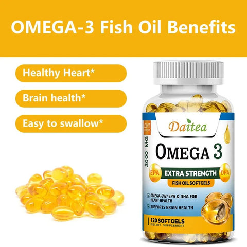 Omega 3 Fish Oil - Nervous System Support Daitea - nutriamazonia