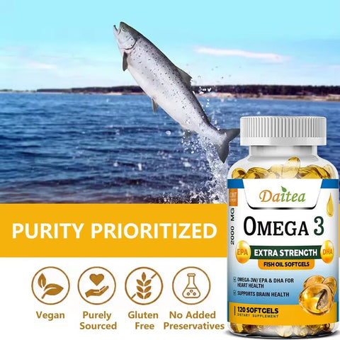 Omega 3 Fish Oil - Nervous System Support Daitea - nutriamazonia