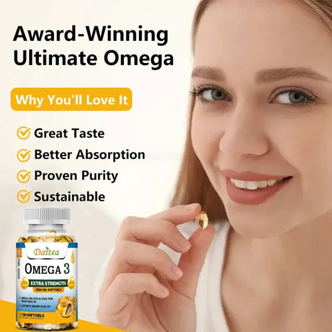 Omega 3 Fish Oil - Nervous System Support Daitea - nutriamazonia