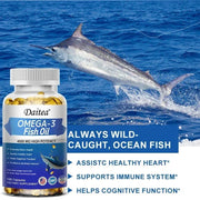 Omega 3 Fish Oil - Promotes Brain And Heart Health Daitea - nutriamazonia