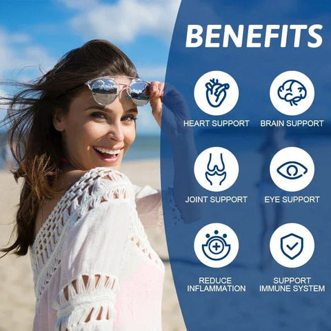 Omega 3 Fish Oil Softgels - Extra Strength For Heart Health - nutriamazonia