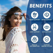 Omega 3 Fish Oil Softgels - Extra Strength For Heart Health - nutriamazonia