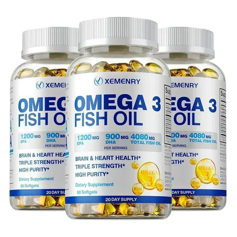Omega 3 Fish Oil - Supports Brain Health And Memory - nutriamazonia