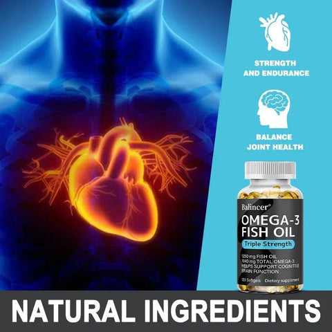 Omega 3 Fish Oil - Supports Brain Health Balincer Boost - nutriamazonia