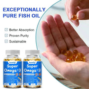Omega 3 Fish Oil - Supports Brain Health Daily SOOMIIG - nutriamazonia
