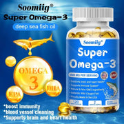 Omega 3 Fish Oil - Supports Brain Health Daily SOOMIIG - nutriamazonia