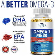 Omega 3 Fish Oil - Supports Hair And Skin Health SOOMIIG - nutriamazonia
