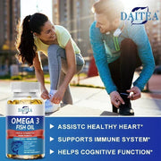 Omega 3 Fish Oil - Supports Hair And Skin Health SOOMIIG - nutriamazonia