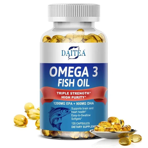 Omega 3 Fish Oil - Supports Hair And Skin Health SOOMIIG - nutriamazonia