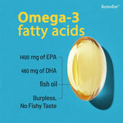 Omega-3 Fish Oil - Supports Heart And Brain Health Kenofor - nutriamazonia