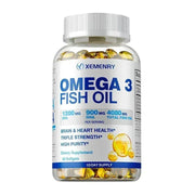 Omega-3 Fish Oil - Supports Heart and Brain Xemenry Adults - nutriamazonia