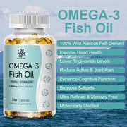 Omega-3 Fish Oil - Supports Heart & Brain Health - nutriamazonia