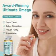 Omega-3 Fish Oil - Supports Heart & Brain Health - nutriamazonia