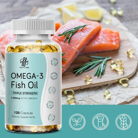 Omega-3 Fish Oil - Supports Heart & Brain Health - nutriamazonia